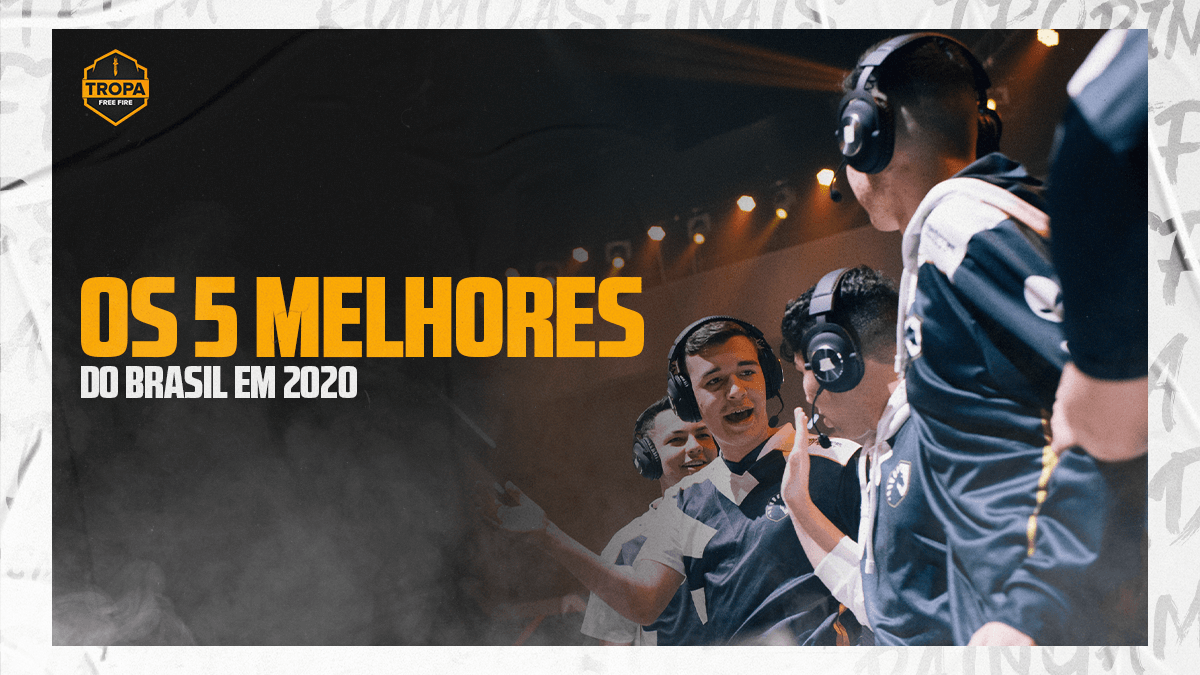 Os 5 melhores jogadores de Free Fire do Brasil em 2020 - Tropa Free Fire