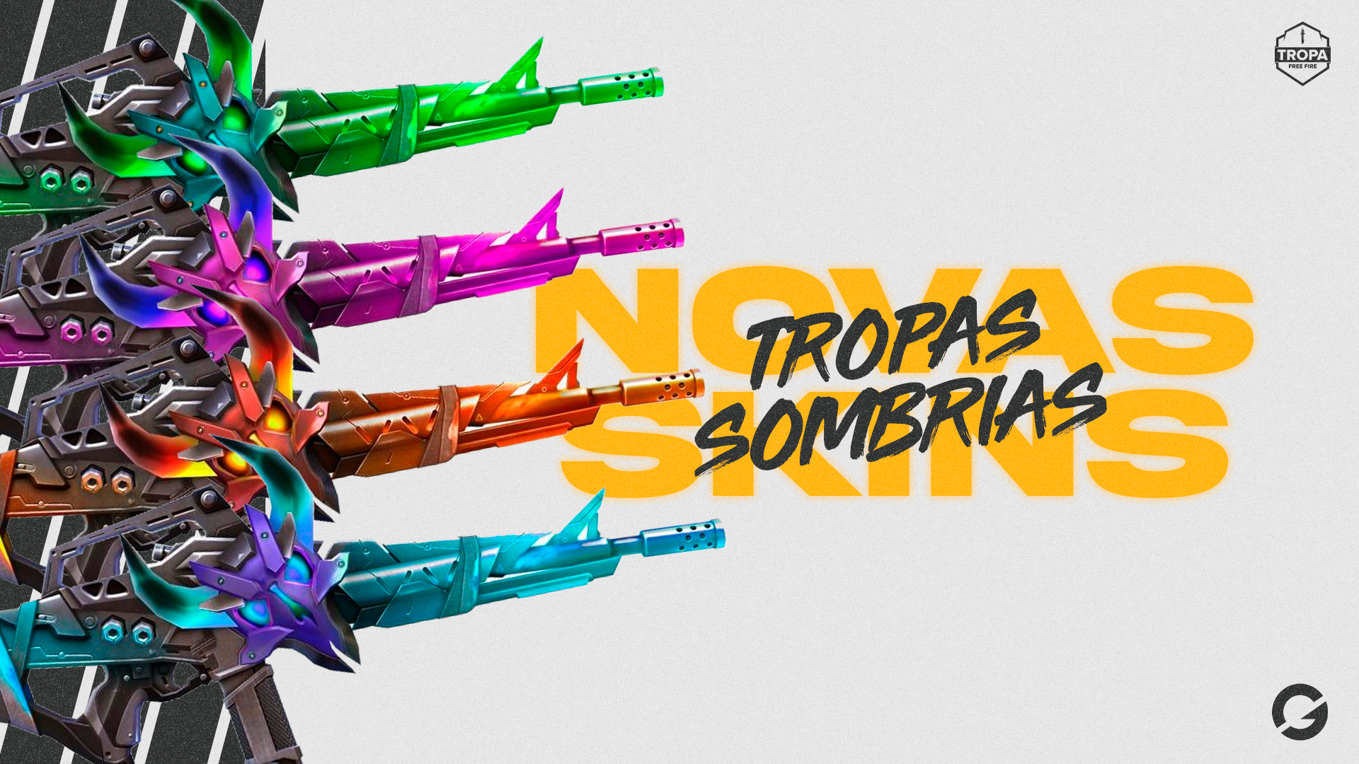 Free Fire: evento de recarga dá itens para Incubadora Tropas Sombrias, free  fire