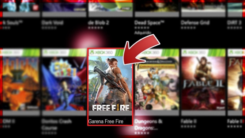 Consegui fazer o jogo mobile Free fire rodar no xbox one de um