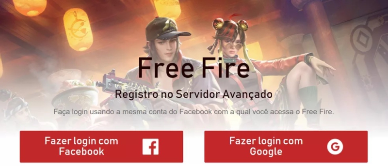 CORRE! 😱 Cadastro do Servidor Avançado Free Fire Outubro 2023